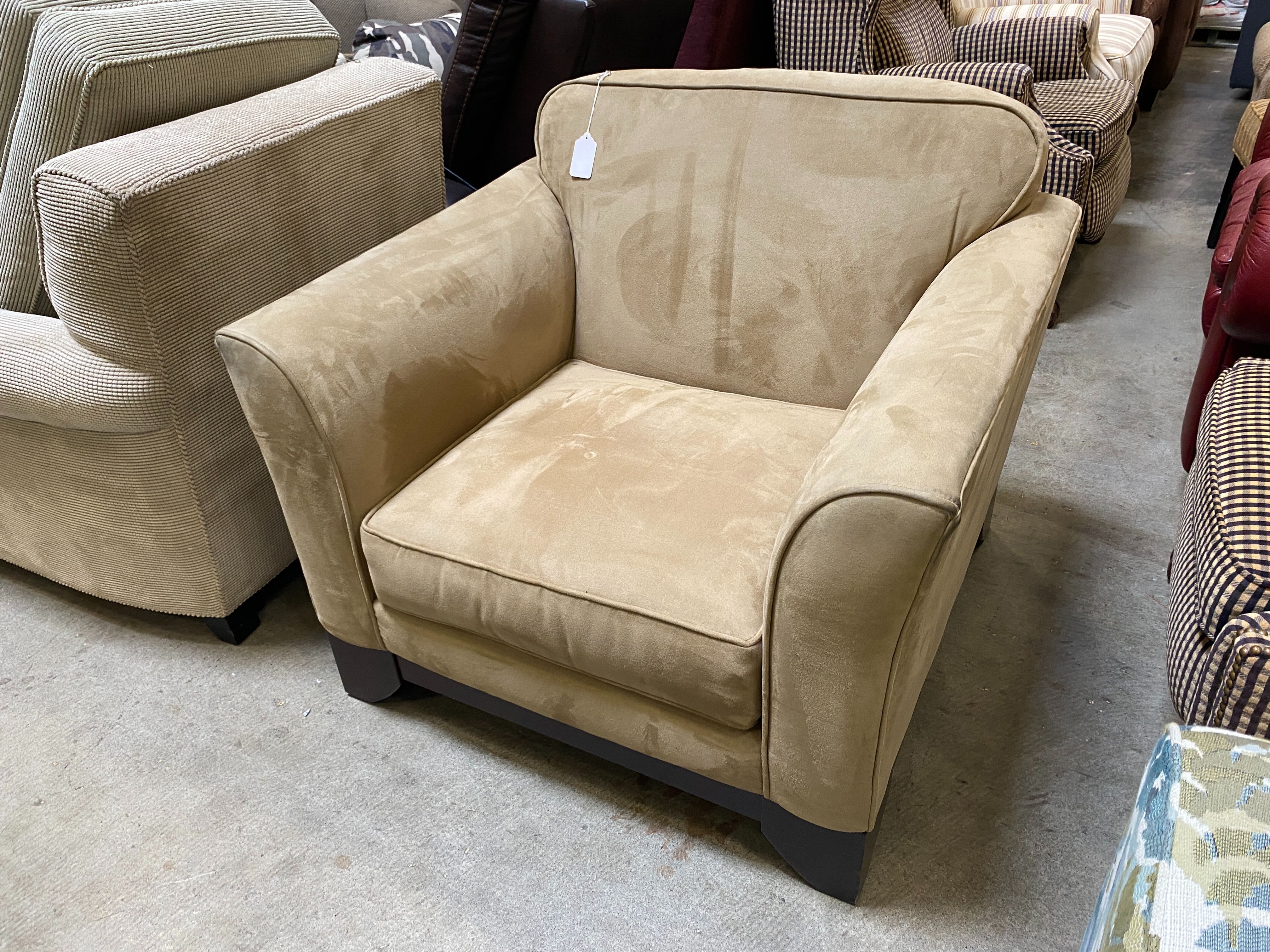 Modern Classic Light Brown Arm Chair