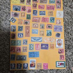1 Sheet Classic USA Postage Stamps Lot VNM 888