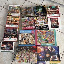 Assortment Of Puzzle’s
