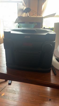 3CD Changer Stereo Boombox