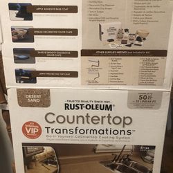 Rust-Leim Countertop Transformation Brand New