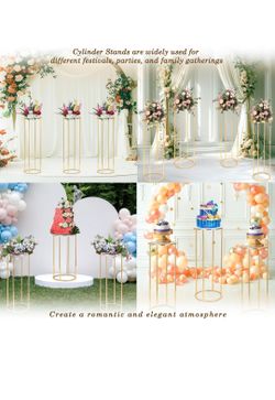 3PCS - Pedestal Stands