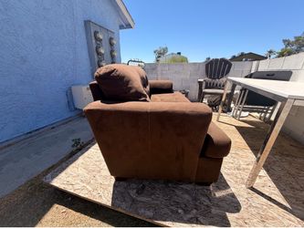 Brown sofa
