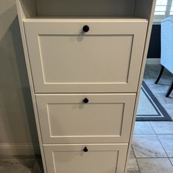 White Shoe Cabinet 