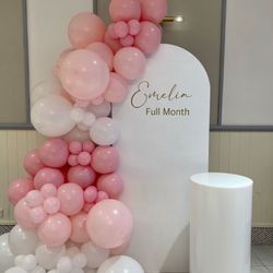 Balloon Garland With backdrops