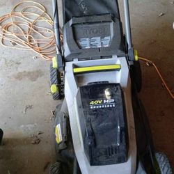 Ryobi 21' 40v Mower