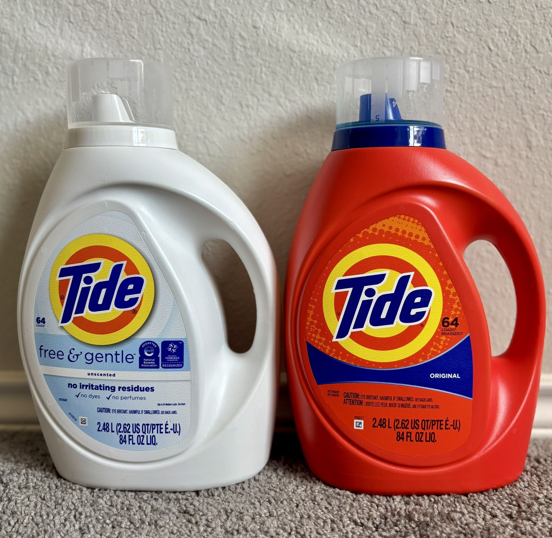 Tide laundry Detergent 64 Loads $10 each