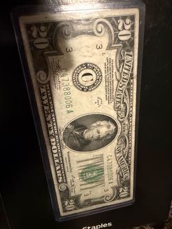 1934 $20 DOLLARS BILL