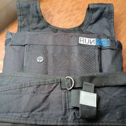 50 Pound Weight Vest Removable Weights Great Condition