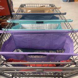 🛒 4-Piece Lotus Grocery Bag Set – Like New