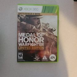MEDAL OF HONOR WARFIGHTER LIMITED EDITION 