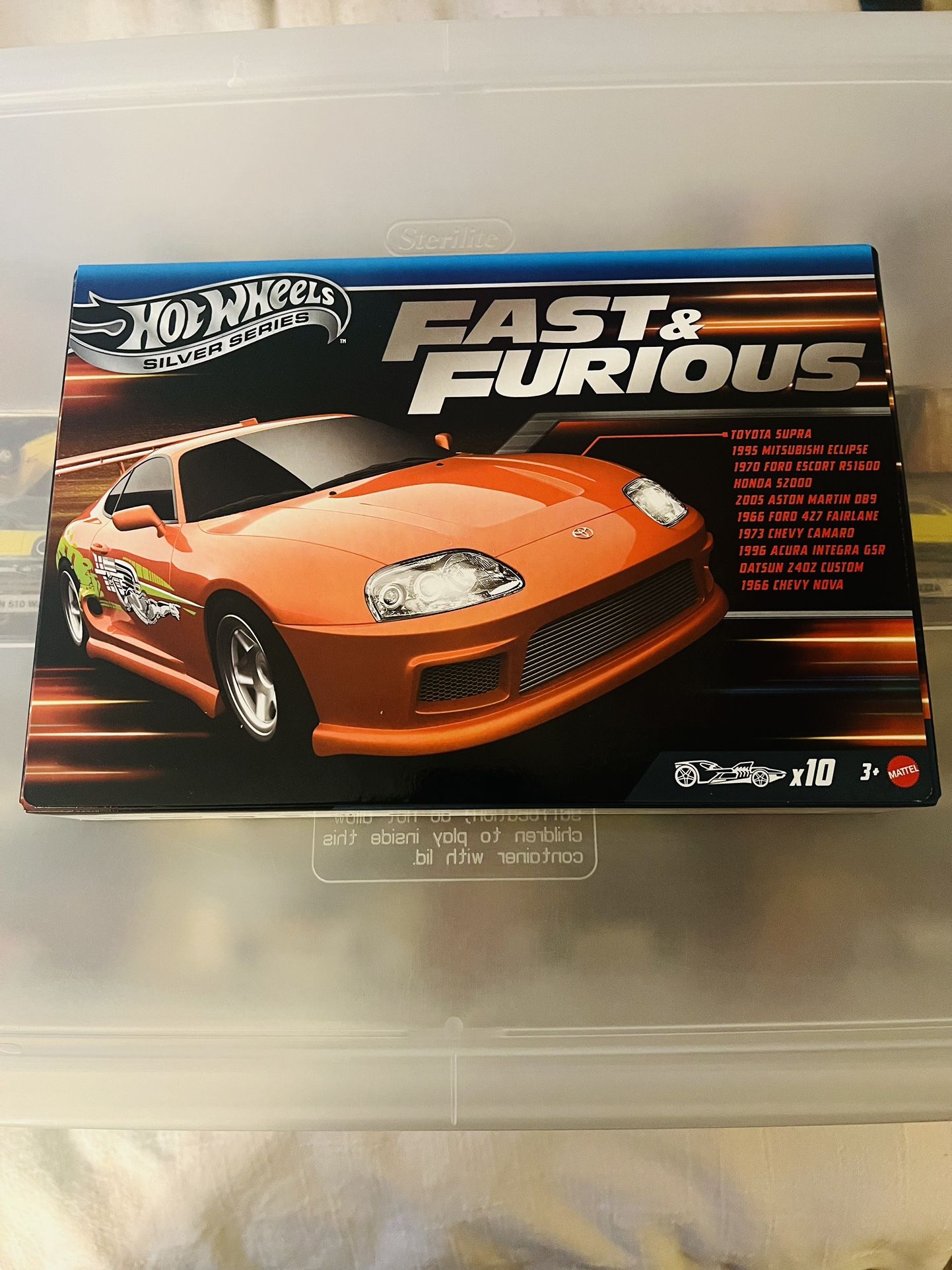 Hot Wheels Fast And Furious 10 Pack