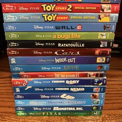 Disney Pixar Blu-rays