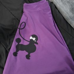 XL Purple 💜 Poodle Skirt $7