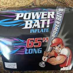 Fun Express Power Bat Inflate 65" Long Vinyl in Miami. 