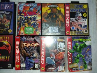 Home Gaming ( Collector ) Classic Video games buy it retro old Sega Genesis  ! 