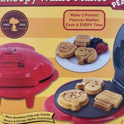 waffle make charlie brown and snoopy