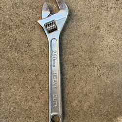 10” Adjustable wrench. Firm Price