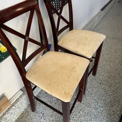 High Dining Chairs-As Is $15/each