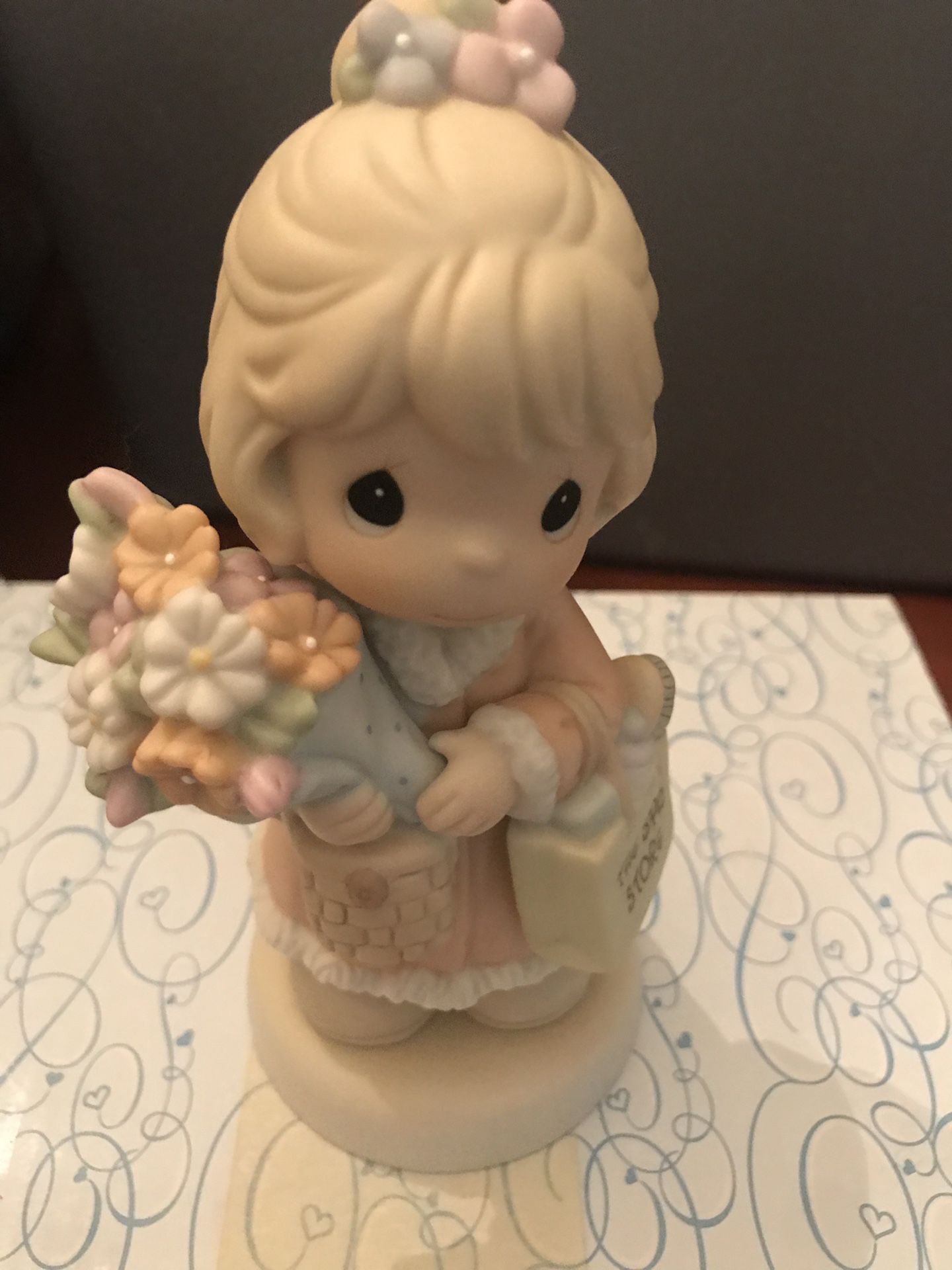 Precious Moments “It’s time to bless your own day” figurine