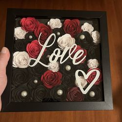 Custom Romantic Gift Box Shadowbox