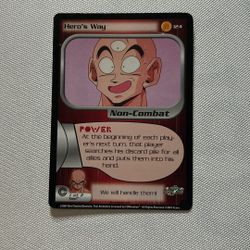 Hero’s Way Dragon Ball Z Trading Card 