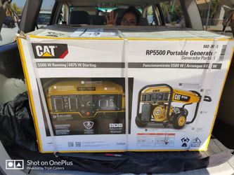 CAT Portable Generator RP5500 6875w
