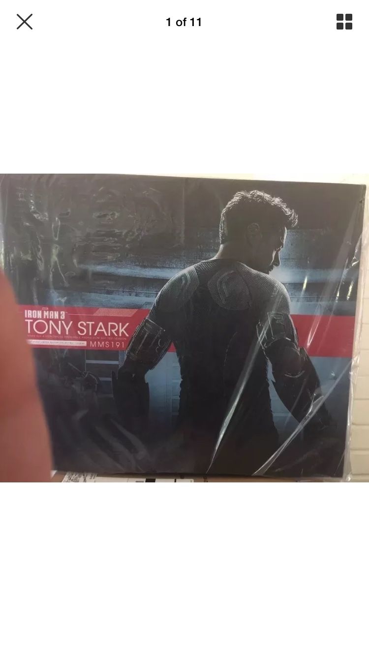 Hot toys MMS 191 iron man tony stark testing version