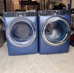 GE washer 4.8 Cu.Ft and Dryer 7.8 Cu.Ft Capacity set(Stackable).