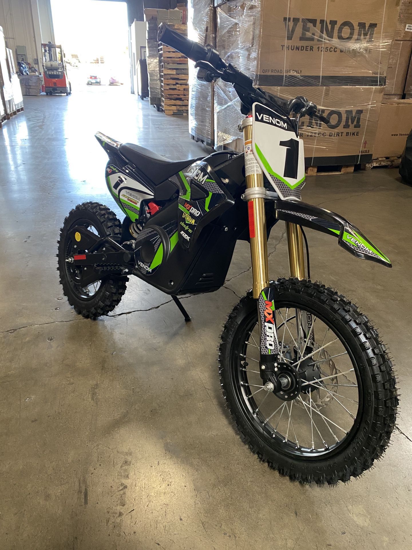 Venom Mototec 36v Electric Dirt Bike Lithium MotoTec Venom 72v