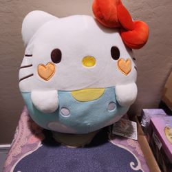 Big Round Hello Kitty Plushie