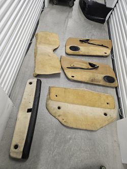 1998 986 Porsche Boxster Beige Interior