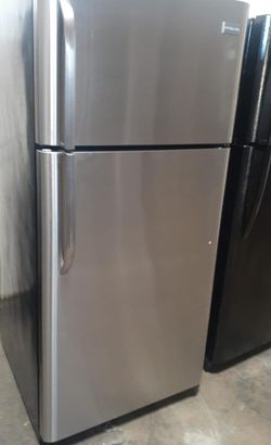 Frigidaire Top Mount Stainless Steel Refrigerator
