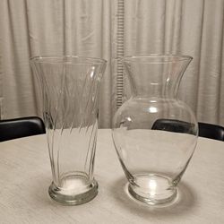 Clear Vases