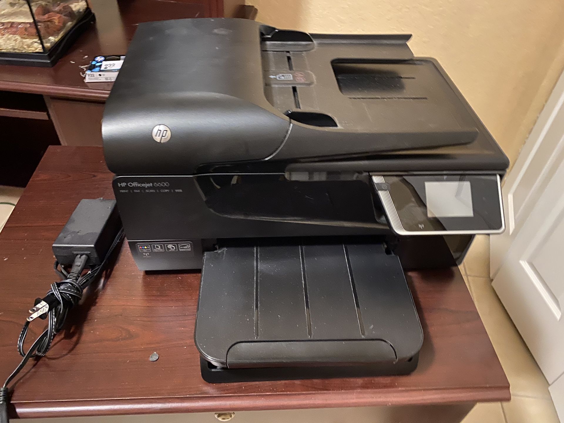 HP Office Jet 6600 All In One WiFi Color Printer