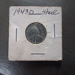 1943 D Steel Penny