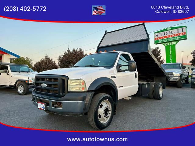 2007 Ford F550 Super Duty Regular Cab & Chassis