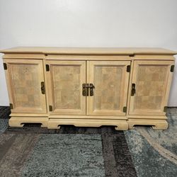 MCM Credenza Free Delivery Chinoserie Mid Century Modern Storage Entry Table