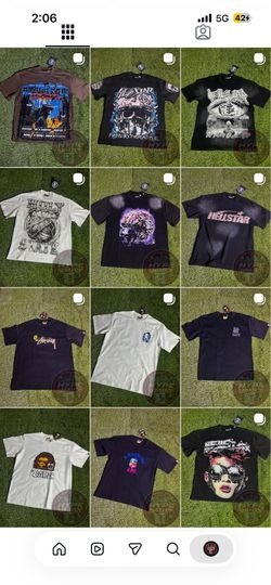 HELLSTAR / BAPE T-SHIRTS