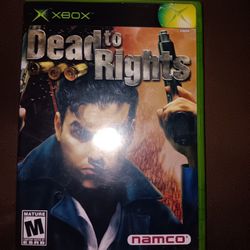 Dead to Rights Xbox