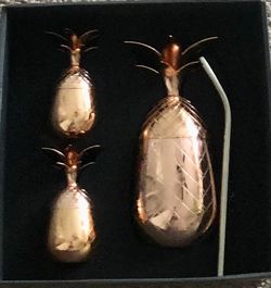 Copper Pineapple Mug cup