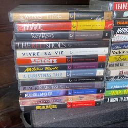 Criterion Collection Blu Ray Lot 