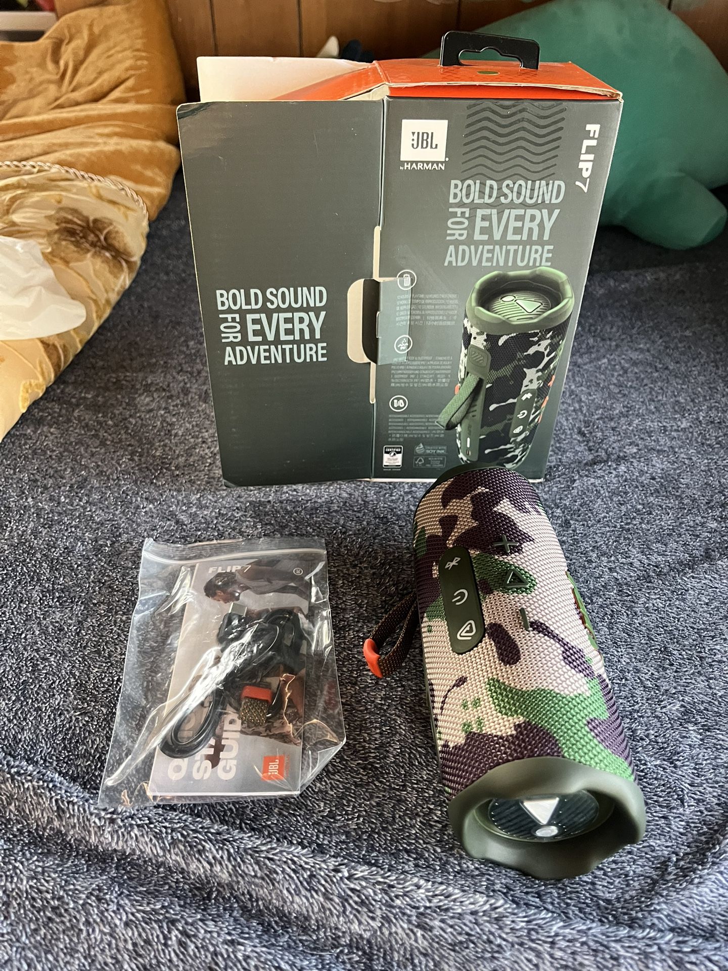 Flip 7 Style Bluetooth Speaker — Waterproof, Powerful, And Built To Last