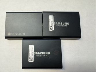 2TB Samsung T5 Portable SSD for Mac/PC/Gaming (Price For Each)