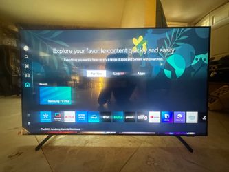 55 inch 4K Crystal UHD Smart TV ultra slim “air slim” design