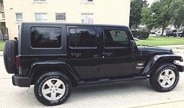 2007 Jeep Wrangler Sahara Unlimited Off Road Tires
