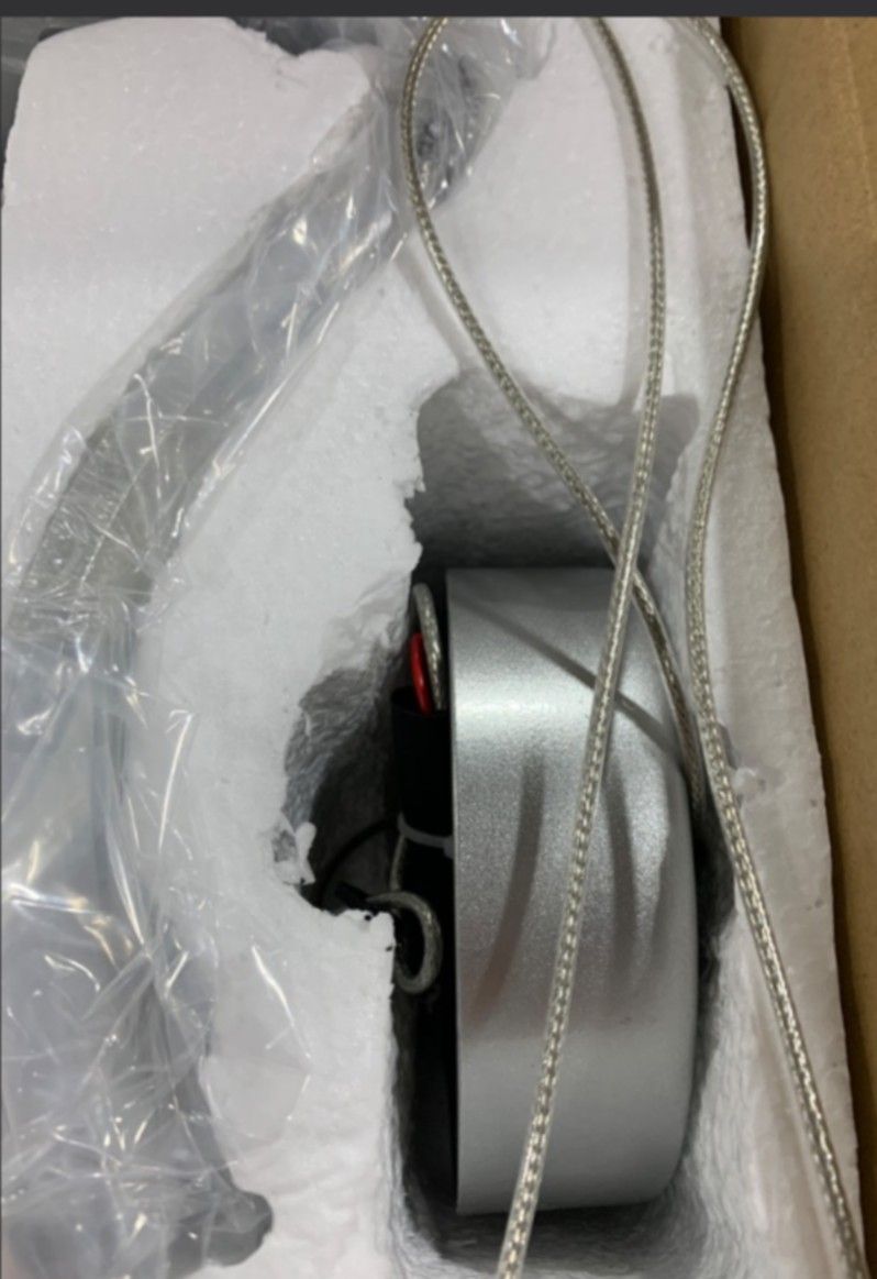 Illuminati Silver Modern Chandelier LED Pendant Lights.