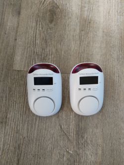 Plug-in Carbon Monoxide Alarm For Sale (Set of 2)