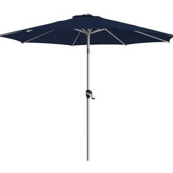 BLUU 9-FT Outdoor Patio Umbrella – Aluminum – Navy Blue (NEW)