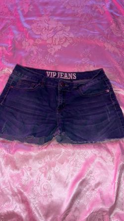 VIP Jeans Dark Wash Denim Cutoff Shorts